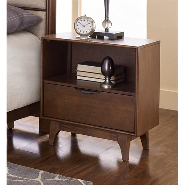 Progressive Furniture Mid-Mod Nightstand - 26 X 23 X 15 In. - B106-43