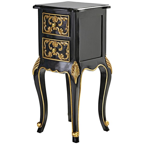 Design Toscano Princess Josephine's French Baroque Petite Bedside Table, PK 2 - AF957659