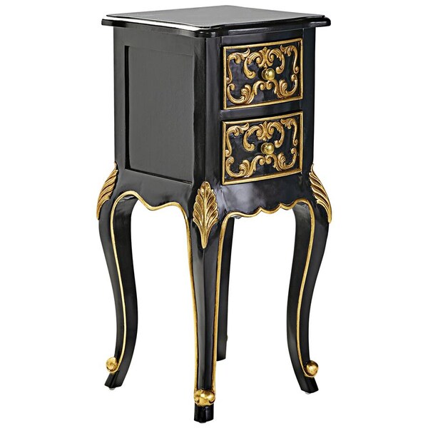 Design Toscano Princess Josephine's French Baroque Petite Bedside Table, PK 2 - AF957659