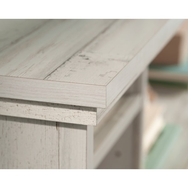 Sauder River Ranch Full-Queen Headboard White P , Attaches to full or queen size bed - 429853