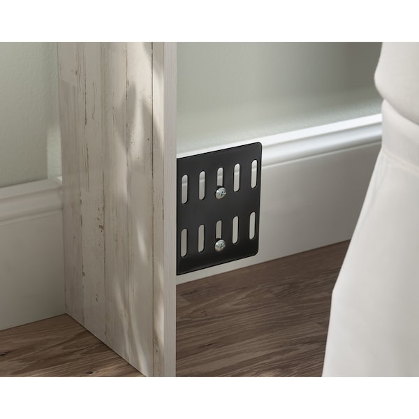 Sauder River Ranch Full-Queen Headboard White P , Attaches to full or queen size bed - 429853