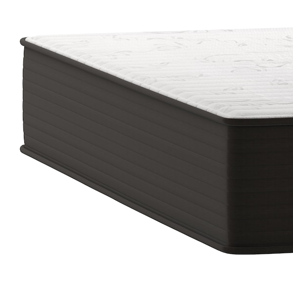 Flash Furniture Dream 12 in Hybrid Mattress, Full Size High Density Foam and Pocket Spring Mattress in a Box, White/Black - DR-E230P-R-F-12-GY-GG
