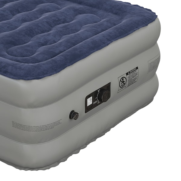 Flash Furniture 18" Twin Air Mattress - Internal Electric Pump - WG-AM101-18-T-GG