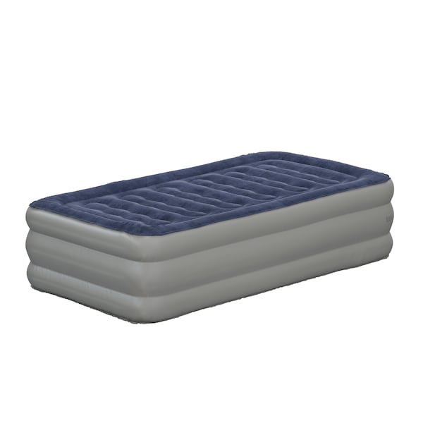 Flash Furniture 18" Twin Air Mattress - Internal Electric Pump - WG-AM101-18-T-GG