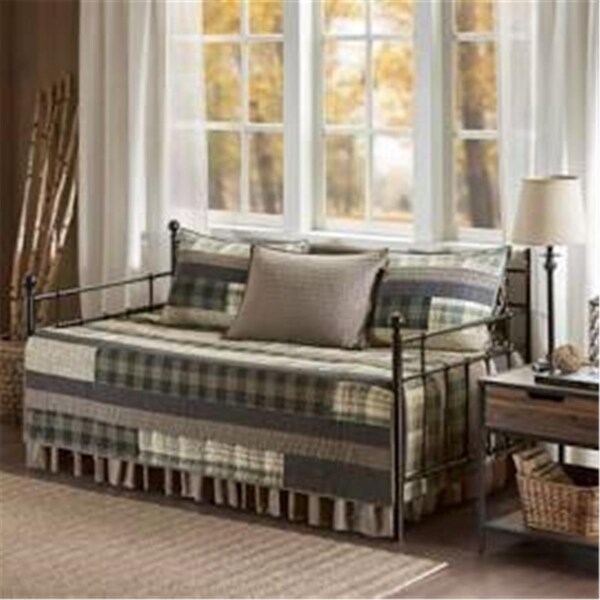 Woolrich Day Bed Cover Set, Tan - 5 Piece - WR13-2122