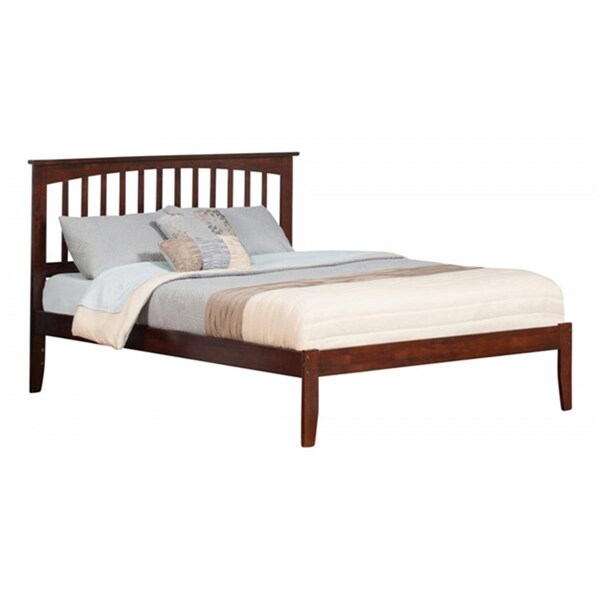 Atlantic Furniture Mission Bed, Antique Walnut - Queen - AR8741034