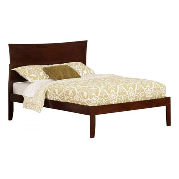 Atlantic Furniture Atlantic Furniture AR9031034 Metro Bed; Antique Walnut - Full - AR9031034