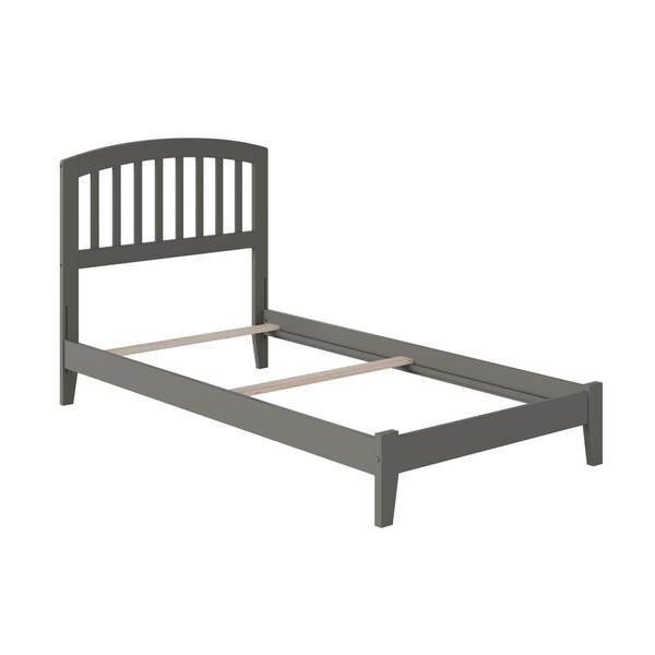 Atlantic Furniture 41.63 x 77.25 x 41.5 in. Richmond Traditional Bed in Grey - Twin Size - AR8821039