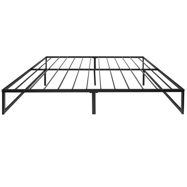 Flash Furniture King Platform Bed Frame and 12" Mattress Set - XU-BD10-12PSM-K-GG