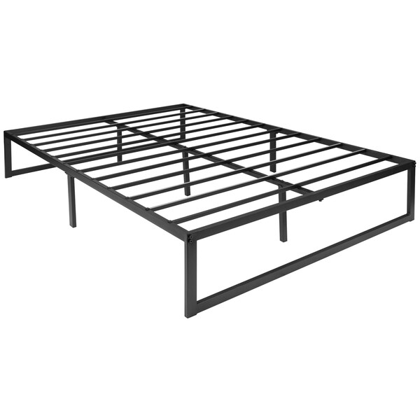Flash Furniture 12" Full Mattress, 14" Bed frame & 2" Topper Set - XU-BD10-12PSM3M35-F-GG
