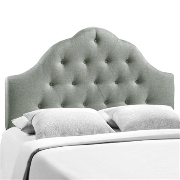 East End Imports Sovereign King Fabric Headboard- Gray - MOD-5166-GRY