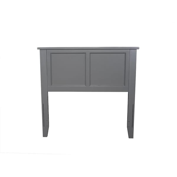 Atlantic Furniture Atlantic Furniture AR286829 Madison Headboard; Twin - Grey - AR286829