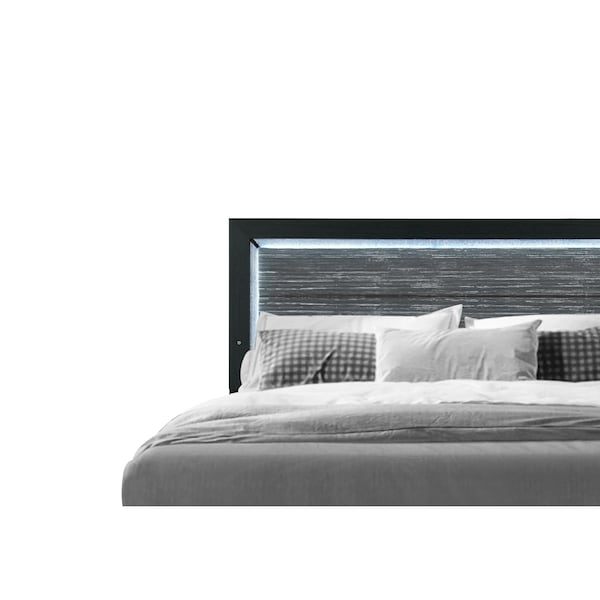 Global Furniture Usa REID-BLACK-QB W/LED-N - 6610