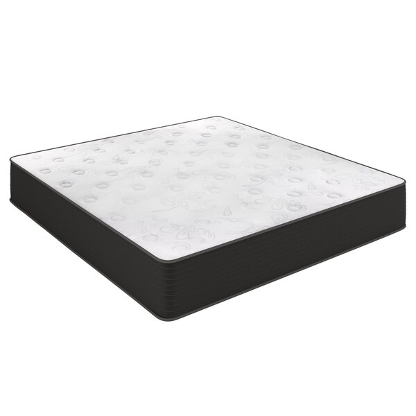 Flash Furniture Dream Cooling Gel 12 Inch Foam and Pocket Spring Hybrid Mattress, King Mattress in a Box - BS-E230P-R-K-12-C-BK-GG