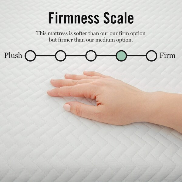 Martha Stewart SleepComplete 12 Inch Full Medium Firm Triple-Action Cooling Gel Memory Foam Mattress - CL-MODD1-12F-MS