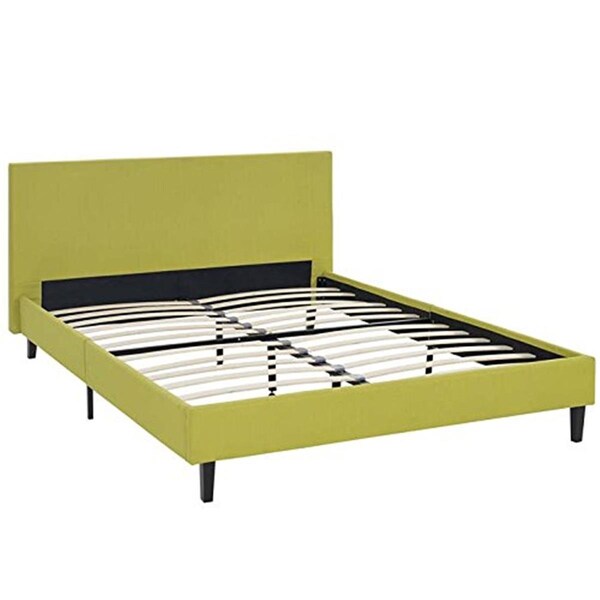Modway Furniture Anya Full Size Fabric Bed, Teal - MOD-5418-TEA