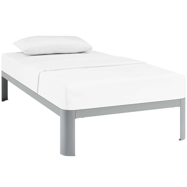 Modway Furniture Corinne Twin Bed Frame, Gray - MOD-5467-GRY