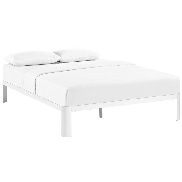 Modway Furniture Corinne Full Bed Frame, White - MOD-5468-WHI