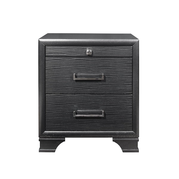 Global Furniture Usa Transitional Glam  Jordyn Grey Full Bed Group - 2845