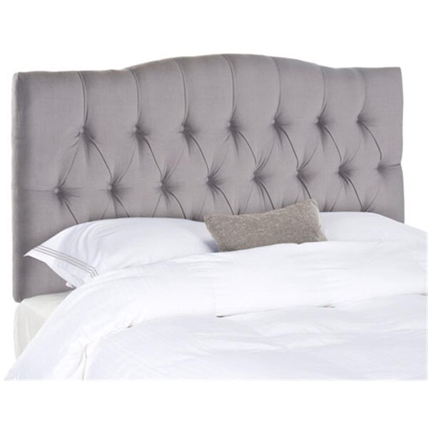 Safavieh Axel Tufted Headboard, Arctic Grey - 54.1 x 5.3 x 55.9 in. - MCR4681C