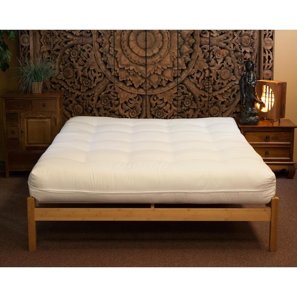 Comfortcorrect King Size Organic Luxury with Wool Futon Mattress - Mattress Only - CO2625833