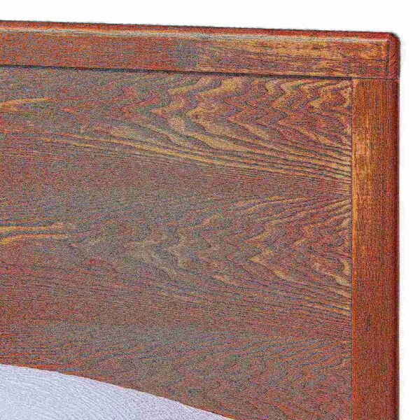 Baxton Studio Hiro Mid-Century Modern Walnut Brown Finished Wood Twin Size Platform Bed - 186-11160-11158-ZORO