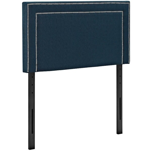 Modway Furniture Jessamine Twin Fabric Headboard, Azure - MOD-5374-AZU
