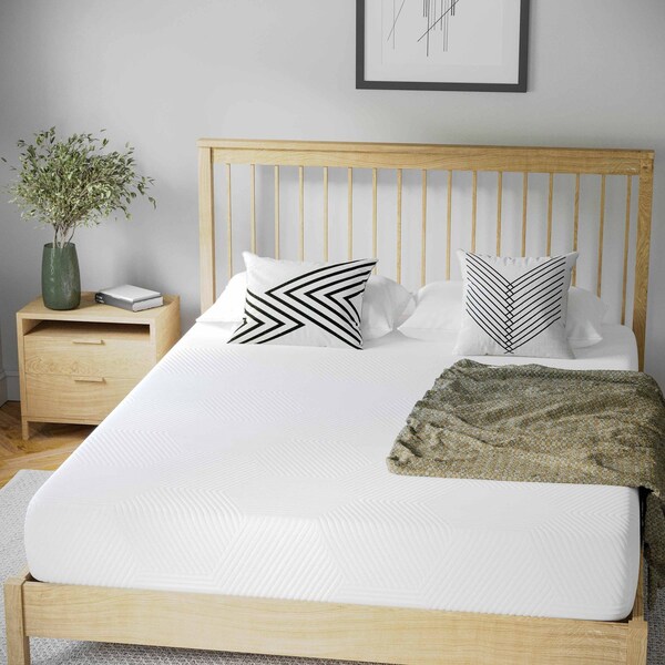 Flash Furniture 8" Queen Cooling Green Tea Memory Foam Mattress - CL-MF101-8-Q-GG