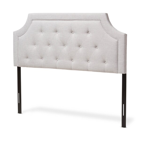 Baxton Studio Mars Modern Greyish Beige King Size Headboard - 134-7262