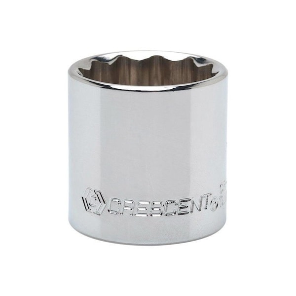 Weller Crescent 7/8 in. X 3/8 in. drive SAE 12 Point Standard Socket 1 pc - CDS33N