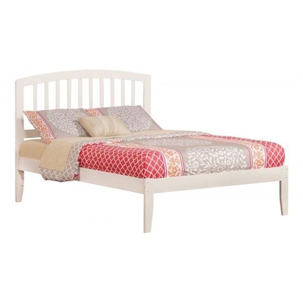 Atlantic Furniture Atlantic Furniture AR8831032 Richmond Bed; White - Full - AR8831032