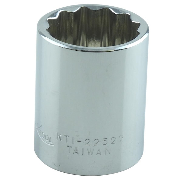 K Tool Intl 3/8 in Drive, 11/16" 12 pt SAE Socket, 12 Points - KTI-22522