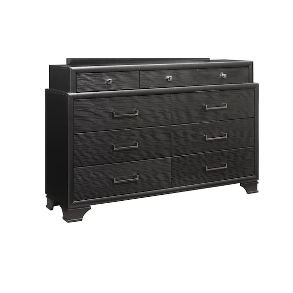 Global Furniture Usa Transitional Glam  Jordyn Grey King Bed Group - 2846