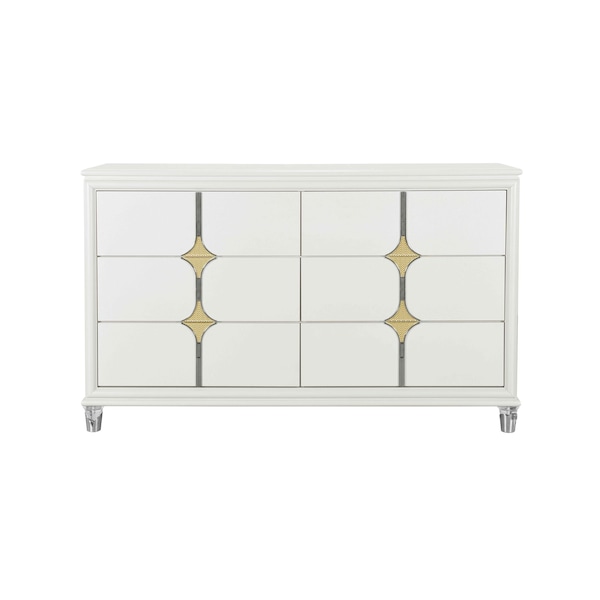 Global Furniture Usa Contemporary Orion Gold King Bed Group - 6696