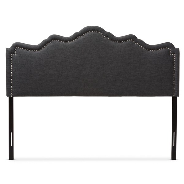 Baxton Studio Nadeen Modern Dark Grey Full Size Headboard - 134-7251