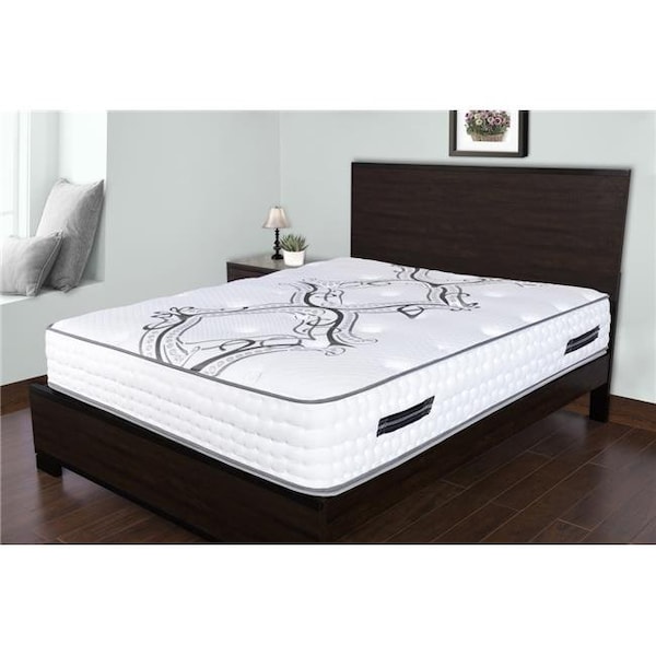 Spectra Mattress Spectra Mattress SS478001F 13.5 in. Orthopedic Select Medium Firm Quilted Top Double Sided Pocketed Coil - Full - SS478001F