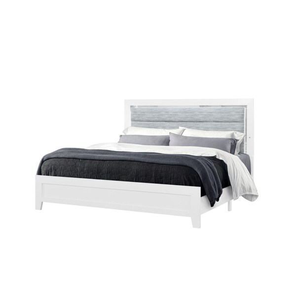 Global Furniture Usa LUCCIA-WHITE-TB W/LED - 5682