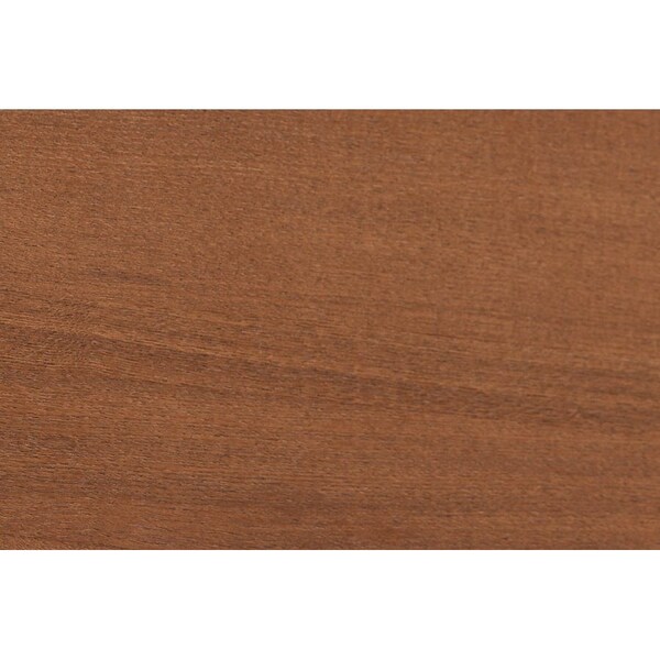 Baxton Studio Ardelle Mid-Century Modern Grey Fabric and Walnut Brown Wood King Size Platform Bed - 246-12653-9816-ZORO