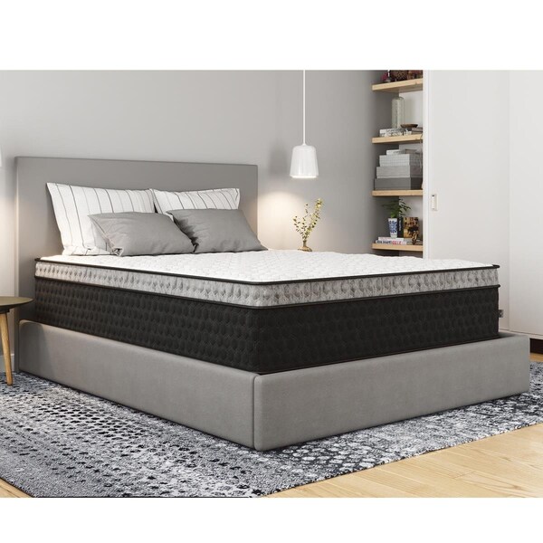 Diamond Mattress 14 in. Nova Lux Copper Cool Hybrid Mattresses - Medium - NL001M-1110