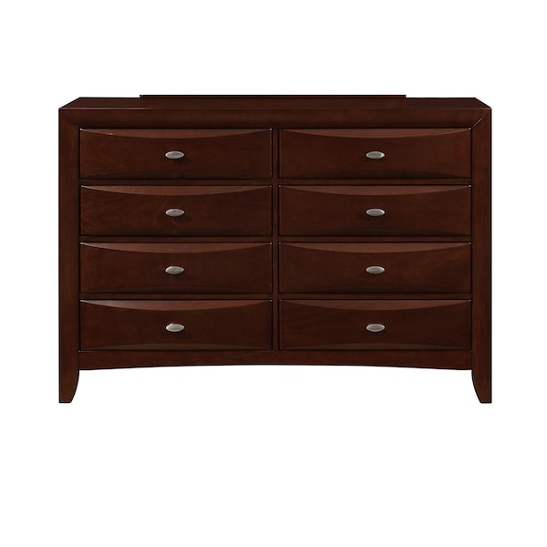 Global Furniture Usa Transitional  Linda Merlot Full Bed Group - 2868