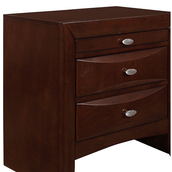 Global Furniture Usa Transitional  Linda Merlot Full Bed Group - 2868