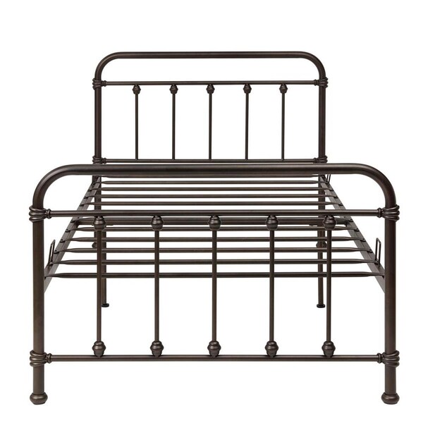 4D Concepts 4D Concepts 143443 Amelia Twin Bed; Textured Bronze - 143443