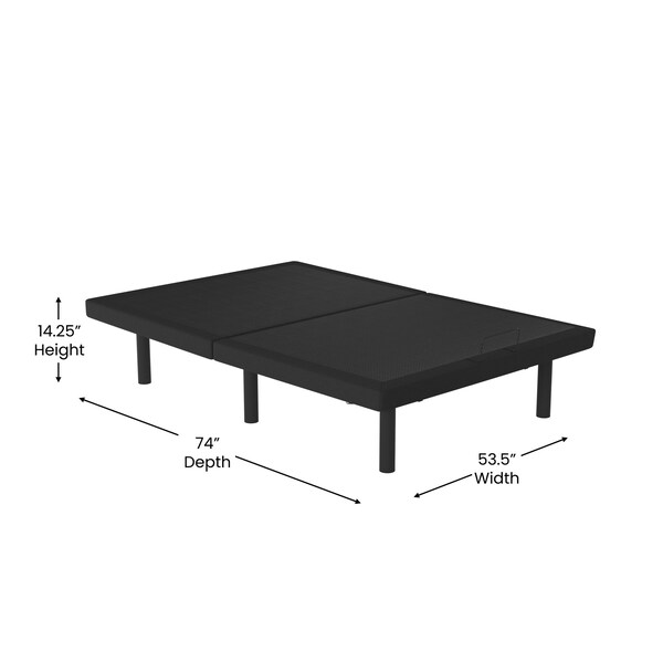 Flash Furniture Full Adjustable Bed Base-Wireless Remote - AL-DM0201-F-GG
