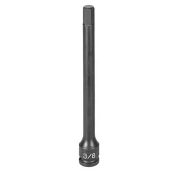 Pinpoint Grey Pneumatic  0.38 in. Drive x 0.38 in. x 6 in. Hex Driver - PI742698