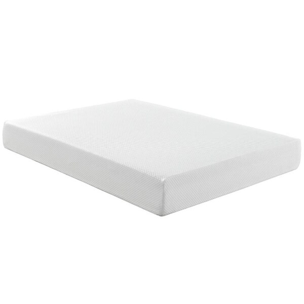 Modway Furniture 10 in. Aveline Full Mattress, White - MOD-5488-WHI