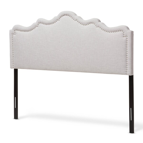 Baxton Studio Nadeen Modern Greyish Beige Queen Size Headboard - 134-7252