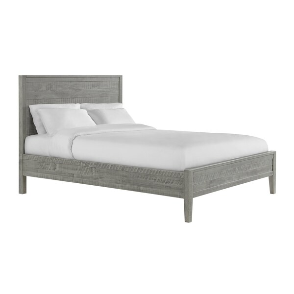 Alaterre Furniture Arden 5-Piece Wood Bedroom Set w/Queen Bed, Two 2-Drwr Nightstand, 5-Drwr Chest, 6-Drwr Dresser, Gray - ANAN011343032