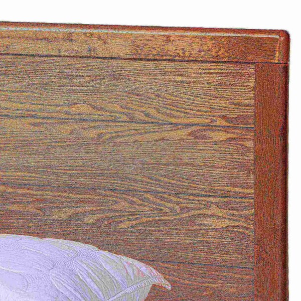 Baxton Studio Alba Modern Transitional Ash Walnut Brown Finished Wood King Size 4-Drawer Storage Bed - 175-9427-10670-ZORO