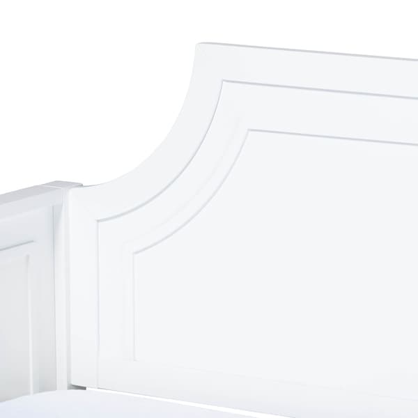 Baxton Studio Mariana White Finished Wood Twin Size Daybed with Trundle - 158-9640-9654