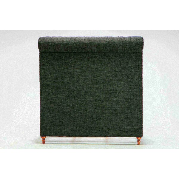 Manhattan Comfort Empire Queen Bed in Charcoal - BD001-QN-CC